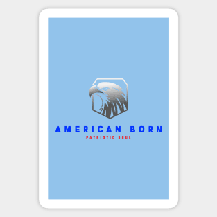 American born Sticker